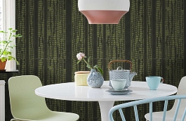 Обои 62R фото в интерьере кухни превью