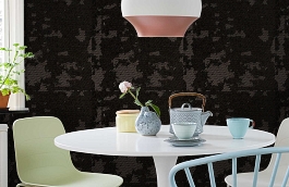 Обои 64N фото в интерьере кухни превью