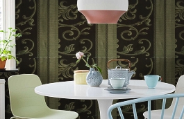 Обои 65NG-C фото в интерьере кухни превью