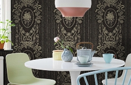 Обои 65P фото в интерьере кухни превью