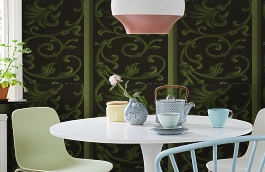 Обои 67NG-C фото в интерьере кухни превью