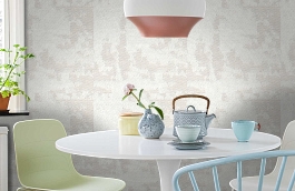 Обои 71N фото в интерьере кухни превью