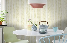 Обои 75R фото в интерьере кухни превью