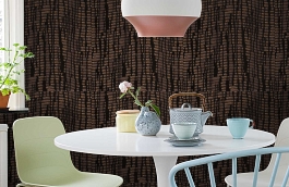 Обои 76S фото в интерьере кухни превью