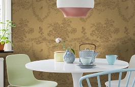 Обои 89AF-D фото в интерьере кухни превью