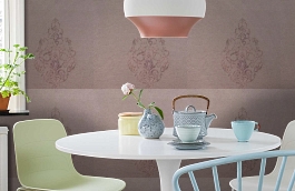 Обои 9lvd-c фото в интерьере кухни превью