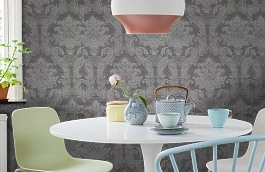 Обои ST7 D фото в интерьере кухни превью