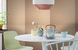 Обои KTE03030 фото в интерьере кухни превью