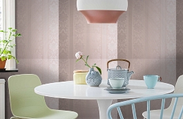 Обои KTE03038 фото в интерьере кухни превью