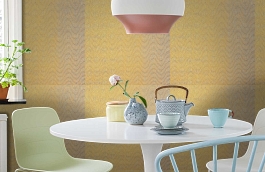 Обои KTE04008 фото в интерьере кухни превью