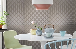 Обои VA3C фото в интерьере кухни превью