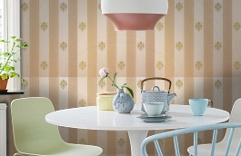 Обои KTE05008 фото в интерьере кухни превью