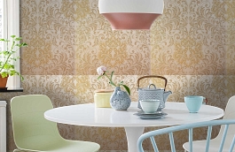 Обои KTE05009 фото в интерьере кухни превью