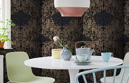 Обои KTE05029 фото в интерьере кухни превью