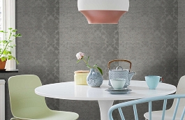 Обои KTE06001 фото в интерьере кухни превью