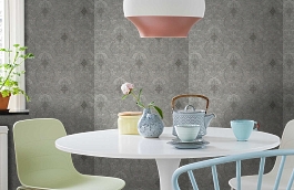 Обои KTE06002 фото в интерьере кухни превью