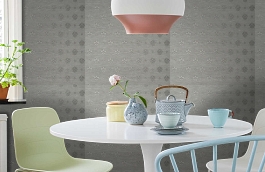 Обои KTE06003 фото в интерьере кухни превью