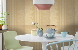 Обои KTE06011 фото в интерьере кухни превью