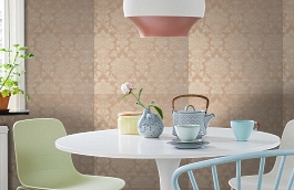 Обои KTE06016 фото в интерьере кухни превью