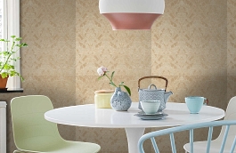 Обои KTE06017 фото в интерьере кухни превью