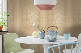 Обои KTE06018 фото в интерьере кухни превью