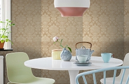 Обои KTE06020 фото в интерьере кухни превью