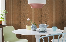 Обои KTE06022 фото в интерьере кухни превью