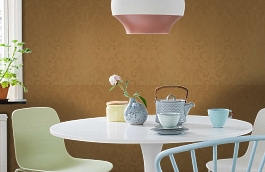 Обои KTE10016 фото в интерьере кухни превью