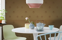 Обои KTE10019 фото в интерьере кухни превью