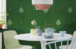 Обои SV63 фото в интерьере кухни превью