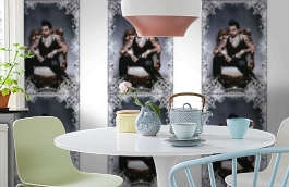 Обои 52721 фото в интерьере кухни превью