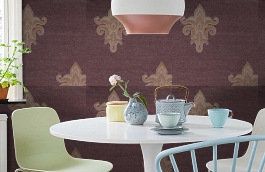 Обои 10SA-B фото в интерьере кухни превью