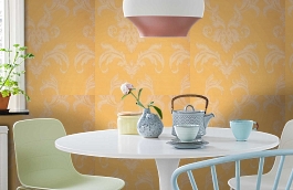 Обои 11SA-C фото в интерьере кухни превью