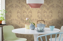 Обои 4SA-C фото в интерьере кухни превью