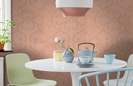 Обои 5SU-B фото в интерьере кухни превью