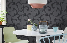 Обои 6SU-C фото в интерьере кухни превью