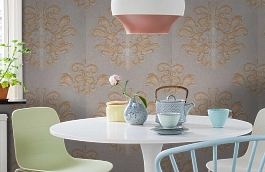 Обои 7SA-A фото в интерьере кухни превью