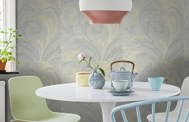 Обои DL-15C фото в интерьере кухни превью