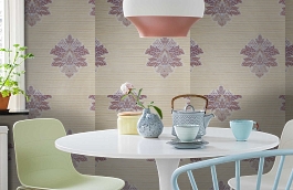 Обои KTE07004 фото в интерьере кухни превью