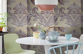 Обои KTE07006 фото в интерьере кухни превью