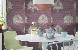 Обои KTE07016 фото в интерьере кухни превью