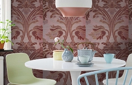 Обои KTE07021 фото в интерьере кухни превью