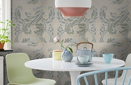 Обои KTE07027 фото в интерьере кухни превью