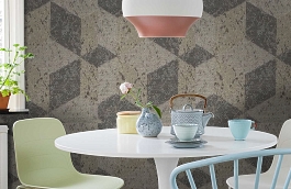 Обои 10BRD-C фото в интерьере кухни превью