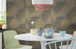 Обои 10BRD-P фото в интерьере кухни превью