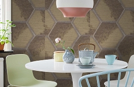 Обои 11BRD-P фото в интерьере кухни превью