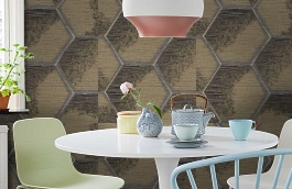 Обои 15BRD-P фото в интерьере кухни превью