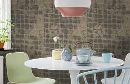 Обои 15BRD-R фото в интерьере кухни превью