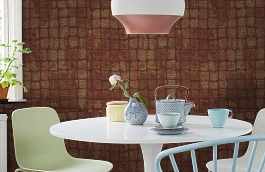 Обои 16BRD-R фото в интерьере кухни превью