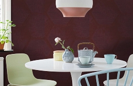 Обои 18BRD-P фото в интерьере кухни превью